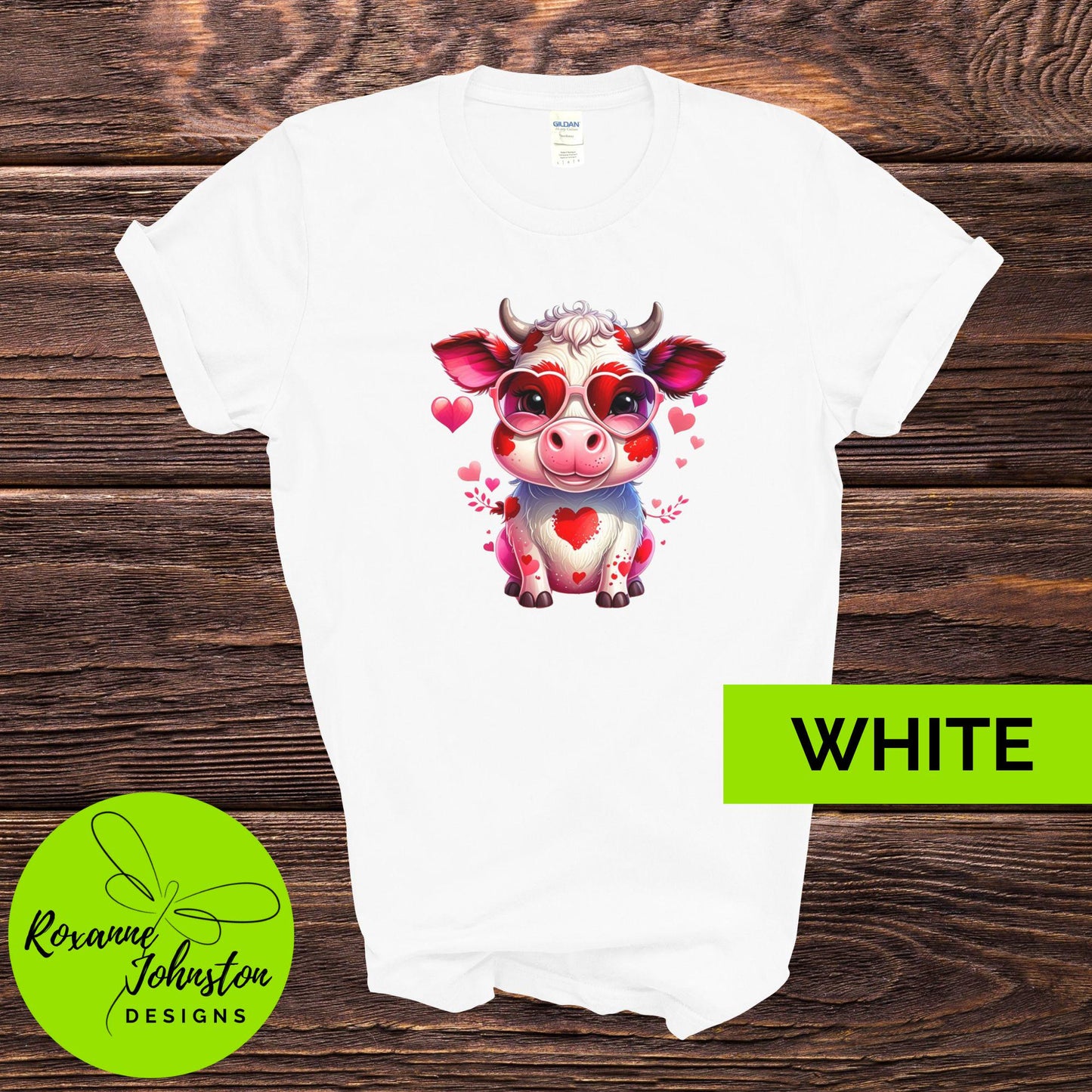 Cow Lover Valentines Shirt