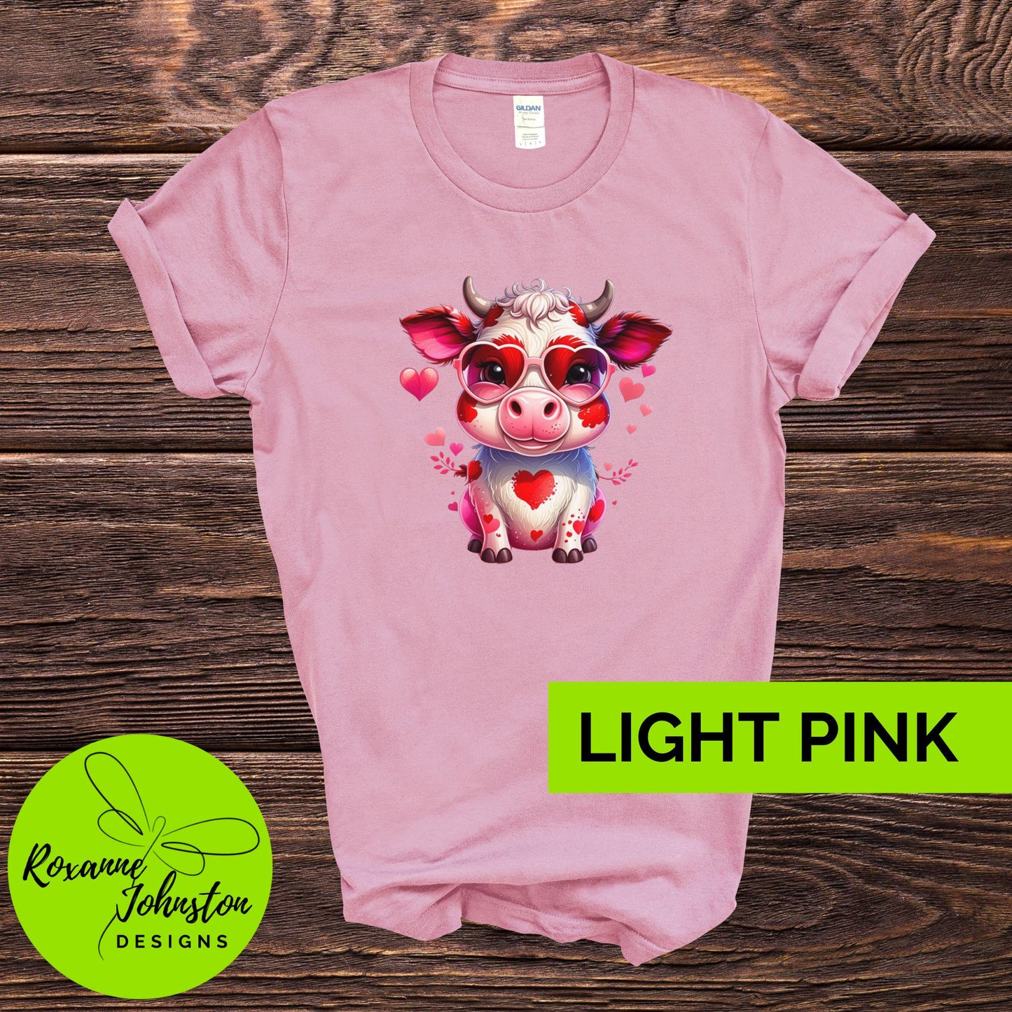 Cow Lover Valentines Shirt