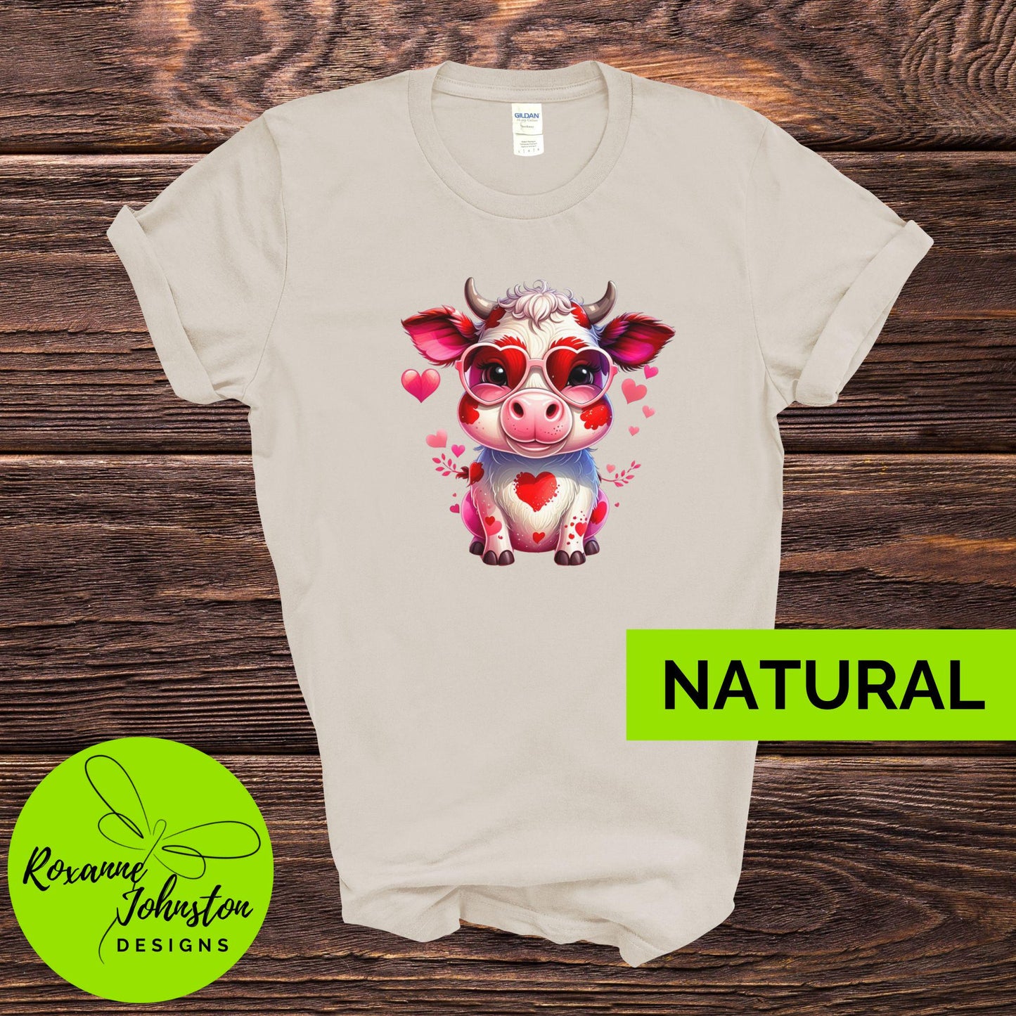 Cow Lover Valentines Shirt