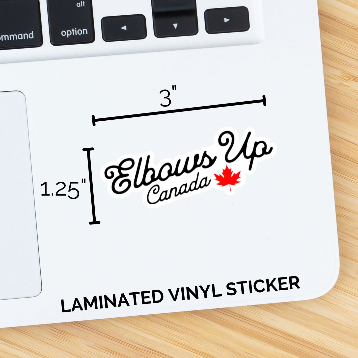Elbows Up Canada Sticker
