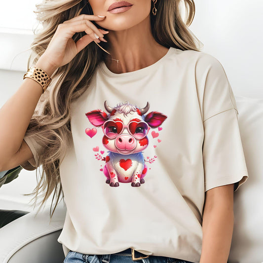Cow Lover Valentines Shirt