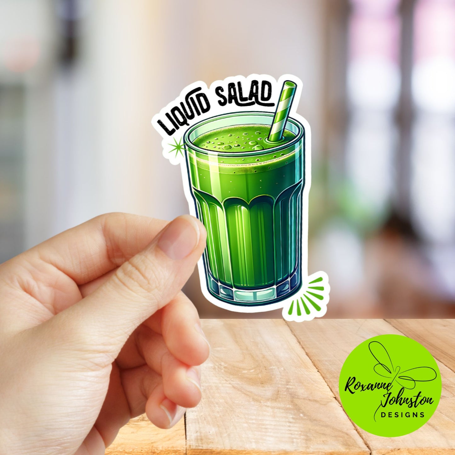 Green Smoothie Liquid Salad