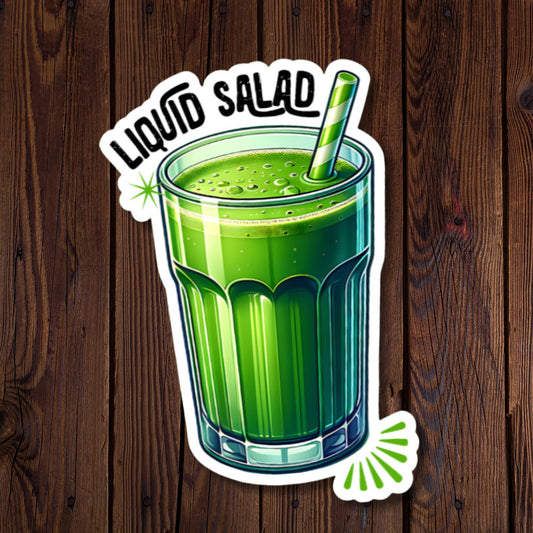 Green Smoothie Liquid Salad