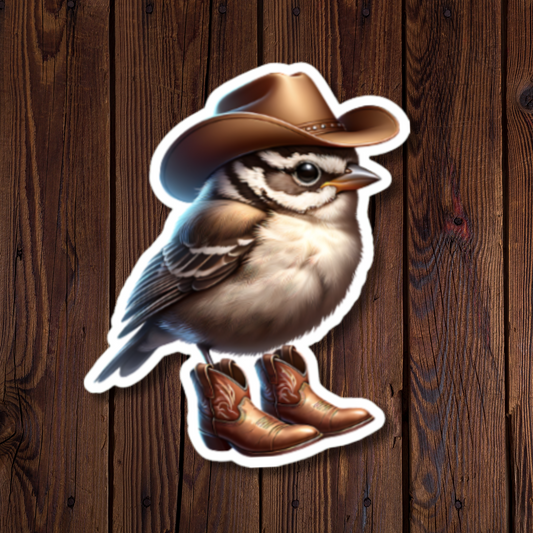 Western Cowboy Bird - Realistic